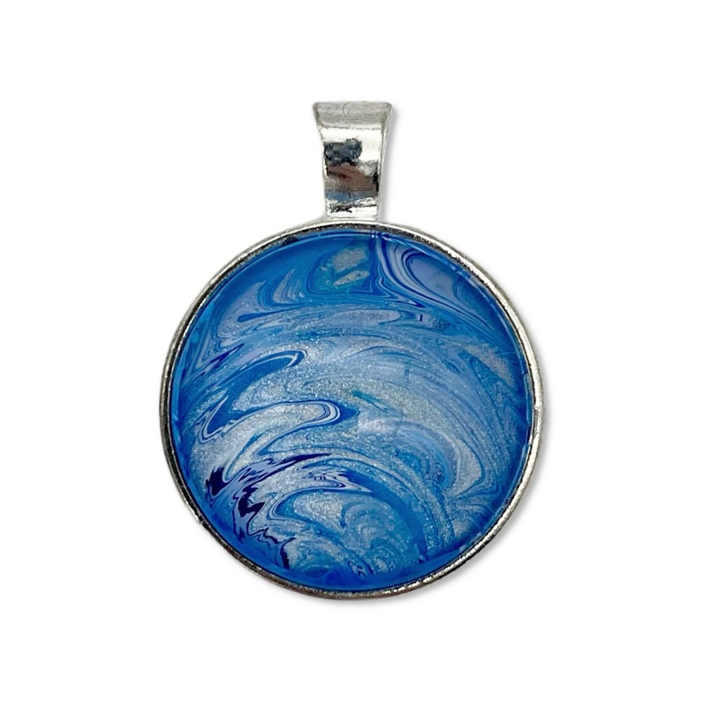 Acrylic Paint Skin Jewelry Pendant